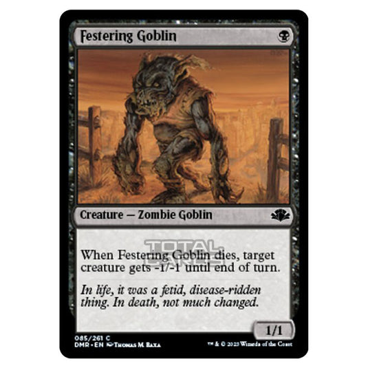 Magic The Gathering - Dominaria Remastered - Festering Goblin - 085/261