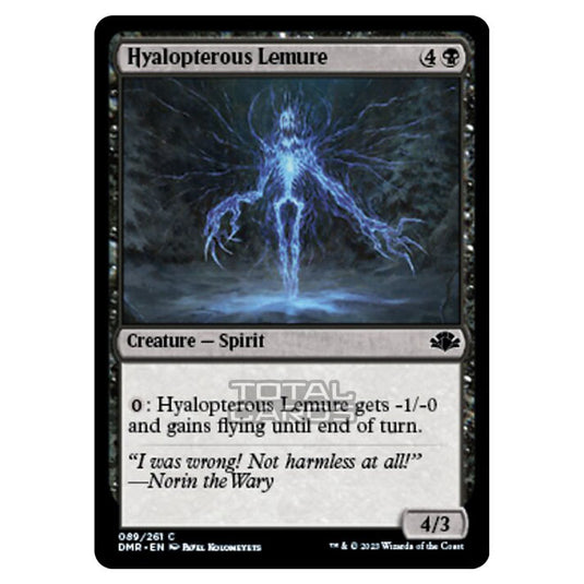 Magic The Gathering - Dominaria Remastered - Hyalopterous Lemure - 089/261