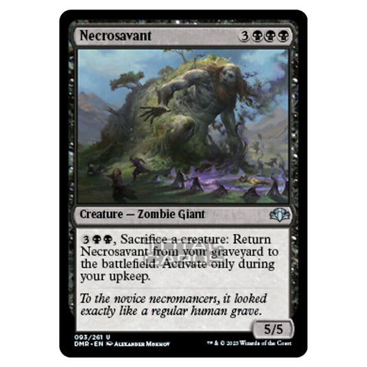 Magic The Gathering - Dominaria Remastered - Necrosavant - 093/261