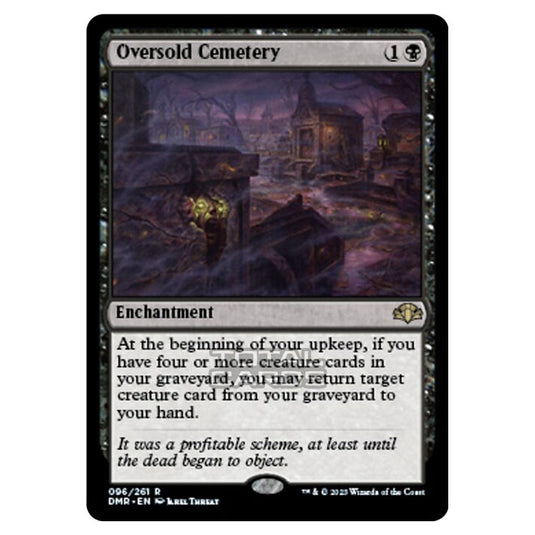 Magic The Gathering - Dominaria Remastered - Oversold Cemetery - 096/261