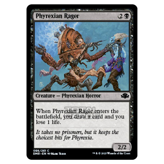 Magic The Gathering - Dominaria Remastered - Phyrexian Rager - 099/261