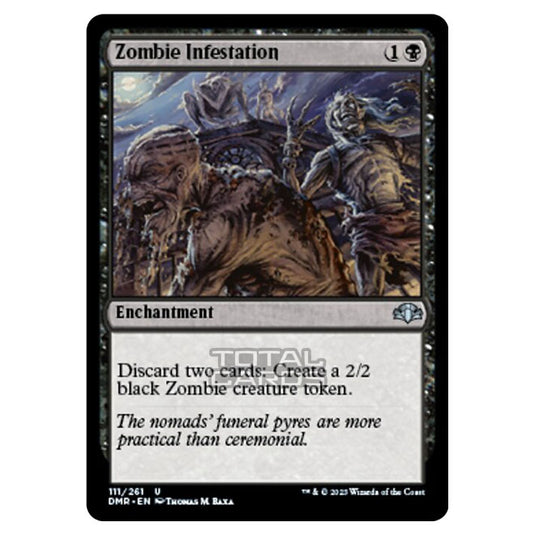 Magic The Gathering - Dominaria Remastered - Zombie Infestation - 111/261