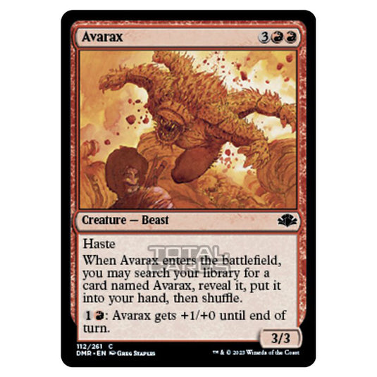 Magic The Gathering - Dominaria Remastered - Avarax - 112/261