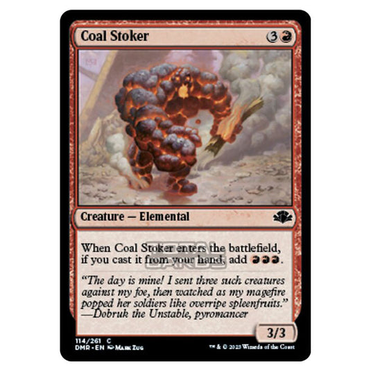 Magic The Gathering - Dominaria Remastered - Coal Stoker - 114/261