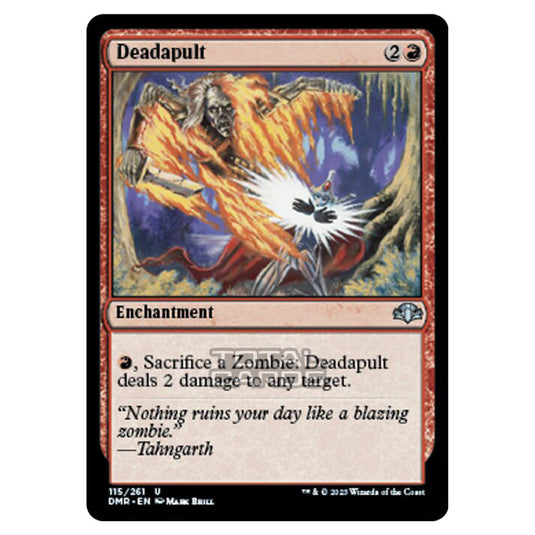 Magic The Gathering - Dominaria Remastered - Deadapult - 115/261