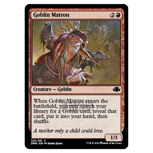 Magic The Gathering - Dominaria Remastered - Goblin Matron - 123/261