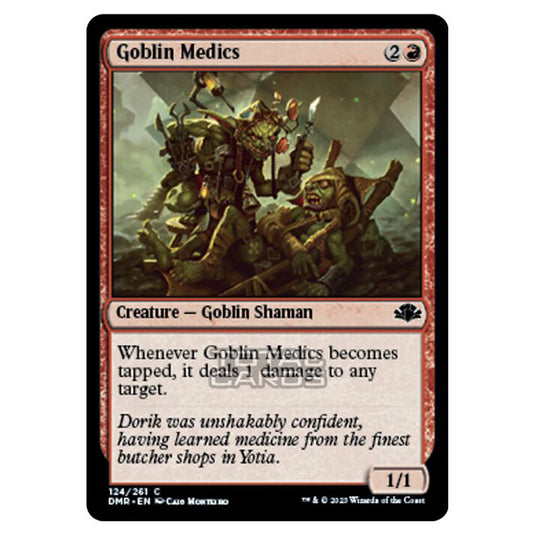 Magic The Gathering - Dominaria Remastered - Goblin Medics - 124/261