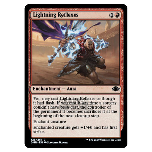 Magic The Gathering - Dominaria Remastered - Lightning Reflexes - 128/261