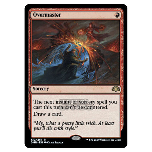 Magic The Gathering - Dominaria Remastered - Overmaster - 132/261