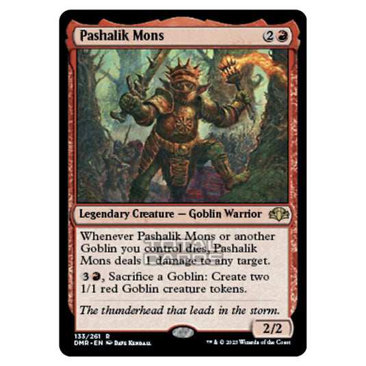 Magic The Gathering - Dominaria Remastered - Pashalik Mons - 133/261