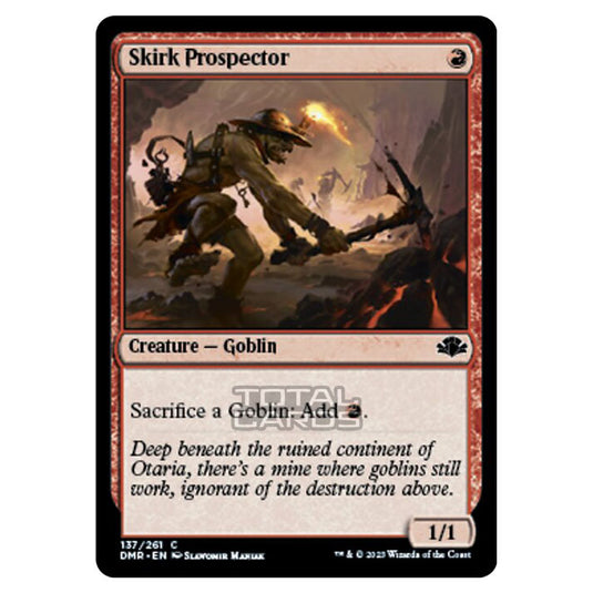 Magic The Gathering - Dominaria Remastered - Skirk Prospector - 137/261