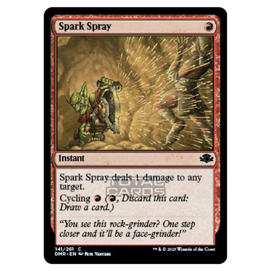 Magic The Gathering - Dominaria Remastered - Spark Spray - 141/261