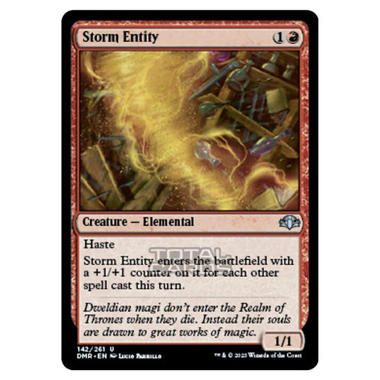 Magic The Gathering - Dominaria Remastered - Storm Entity - 142/261