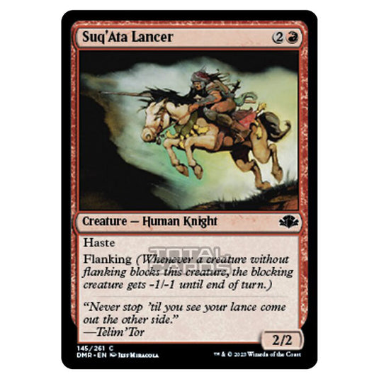 Magic The Gathering - Dominaria Remastered - Suq'Ata Lancer - 145/261