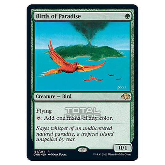 Magic The Gathering - Dominaria Remastered - Birds of Paradise - 151/261