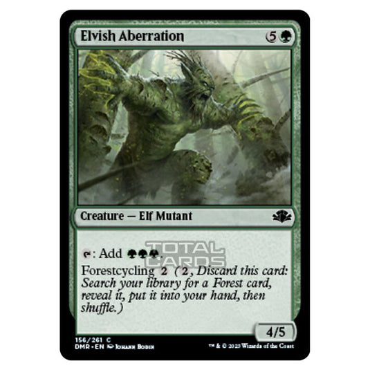 Magic The Gathering - Dominaria Remastered - Elvish Aberration - 156/261