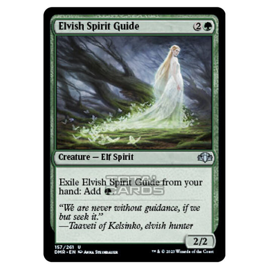 Magic The Gathering - Dominaria Remastered - Elvish Spirit Guide - 157/261