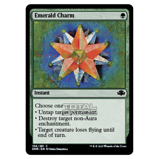 Magic The Gathering - Dominaria Remastered - Emerald Charm - 158/261