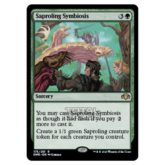 Magic The Gathering - Dominaria Remastered - Saproling Symbiosis - 175/261