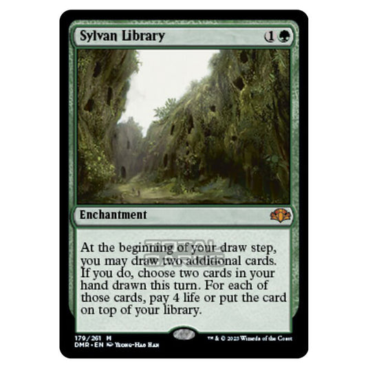 Magic The Gathering - Dominaria Remastered - Sylvan Library - 179/261