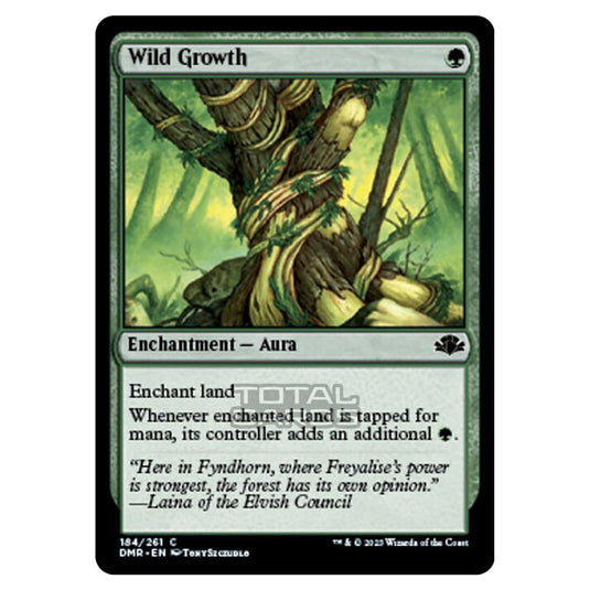 Magic The Gathering - Dominaria Remastered - Wild Growth - 184/261