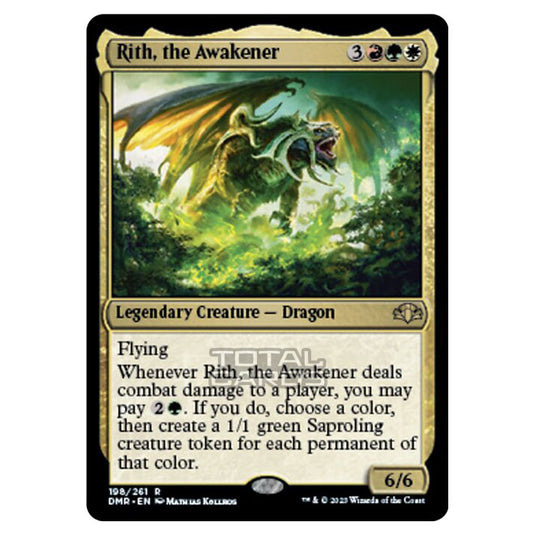 Magic The Gathering - Dominaria Remastered - Rith, the Awakener - 198/261