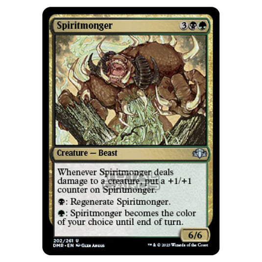 Magic The Gathering - Dominaria Remastered - Spiritmonger - 202/261