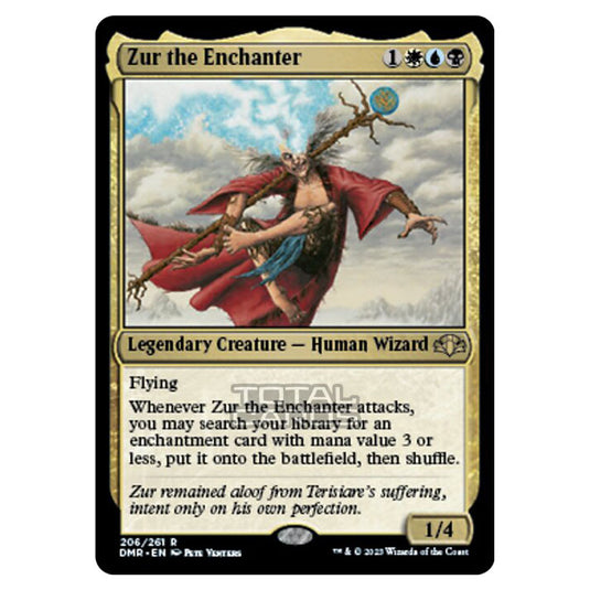 Magic The Gathering - Dominaria Remastered - Zur the Enchanter - 206/261