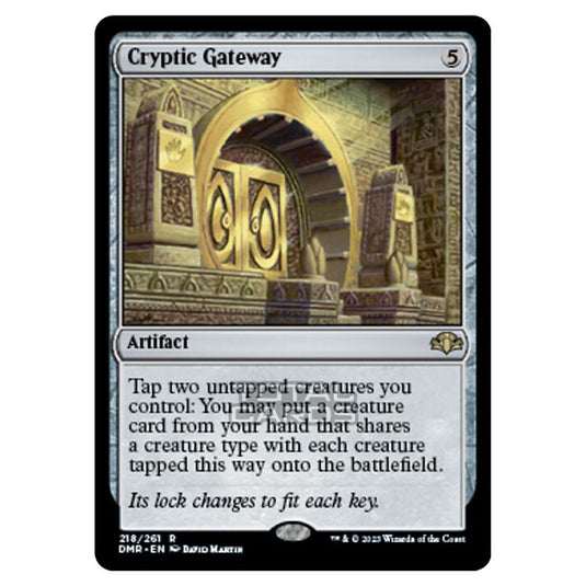 Magic The Gathering - Dominaria Remastered - Cryptic Gateway - 218/261