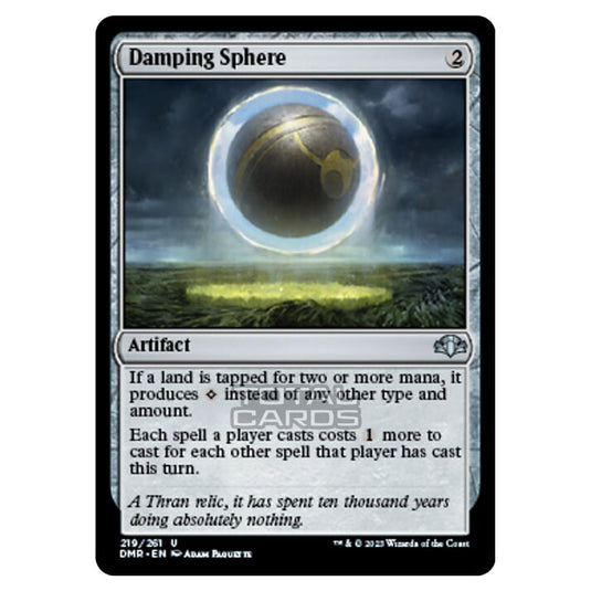 Magic The Gathering - Dominaria Remastered - Damping Sphere - 219/261