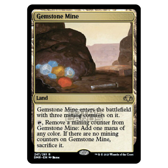 Magic The Gathering - Dominaria Remastered - Gemstone Mine - 247/261