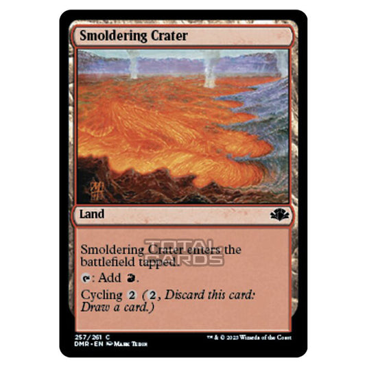 Magic The Gathering - Dominaria Remastered - Smoldering Crater - 257/261