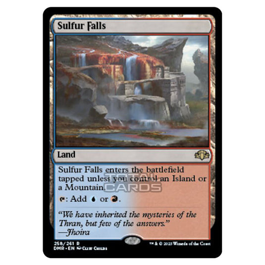 Magic The Gathering - Dominaria Remastered - Sulfur Falls - 258/261