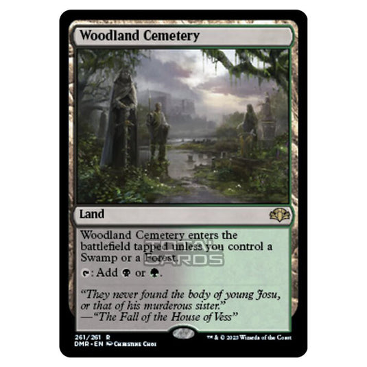 Magic The Gathering - Dominaria Remastered - Woodland Cemetery - 261/261