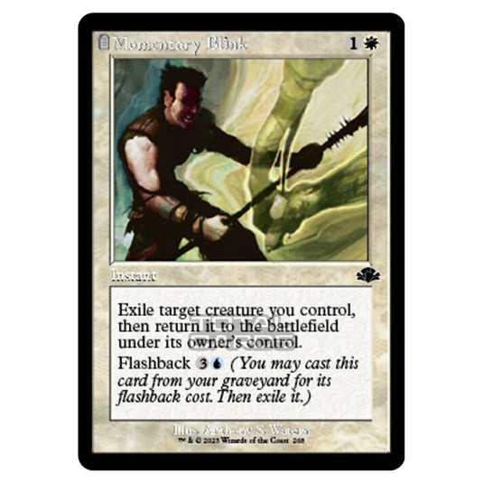 Magic The Gathering - Dominaria Remastered - Momentary Blink (Retro Frame) - 268/261