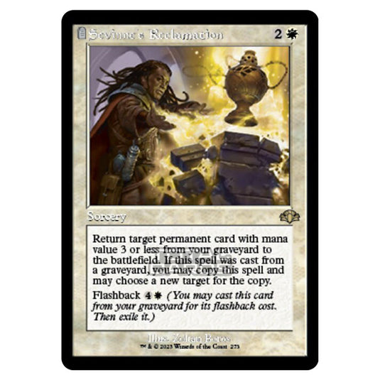 Magic The Gathering - Dominaria Remastered - Sevinne's Reclamation (Retro Frame) - 273/261