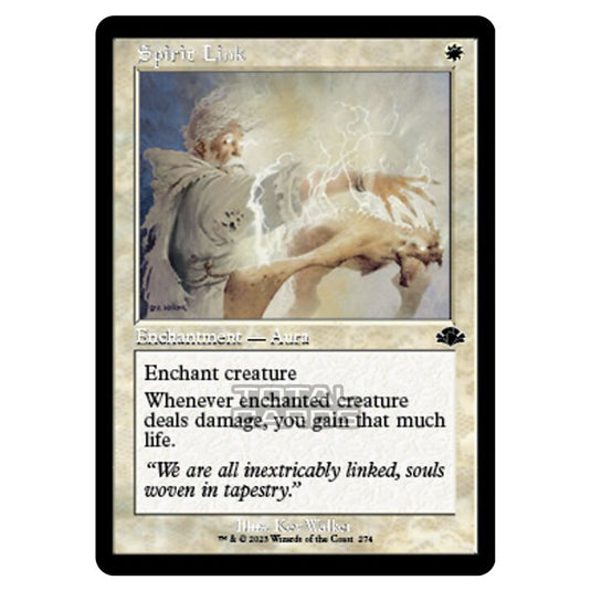 Magic The Gathering - Dominaria Remastered - Spirit Link (Retro Frame) - 274/261