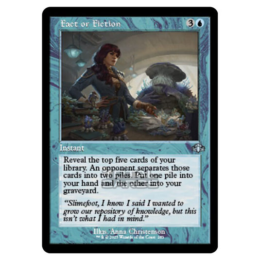 Magic The Gathering - Dominaria Remastered - Fact or Fiction (Retro Frame) - 283/261