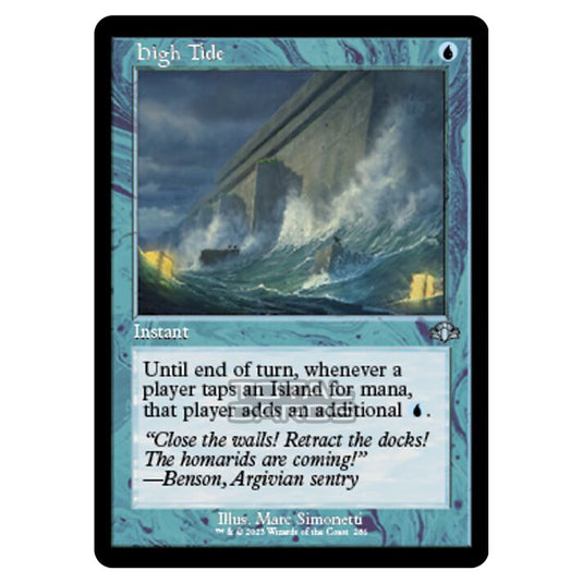 Magic The Gathering - Dominaria Remastered - High Tide (Retro Frame) - 286/261