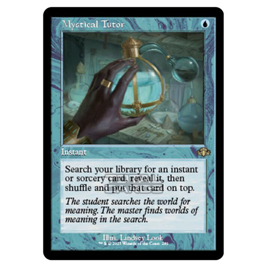 Magic The Gathering - Dominaria Remastered - Mystical Tutor (Retro Frame) - 289/261