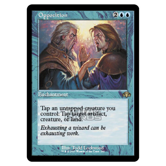 Magic The Gathering - Dominaria Remastered - Opposition (Retro Frame) - 290/261