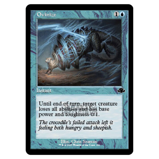 Magic The Gathering - Dominaria Remastered - Ovinize (Retro Frame) - 291/261