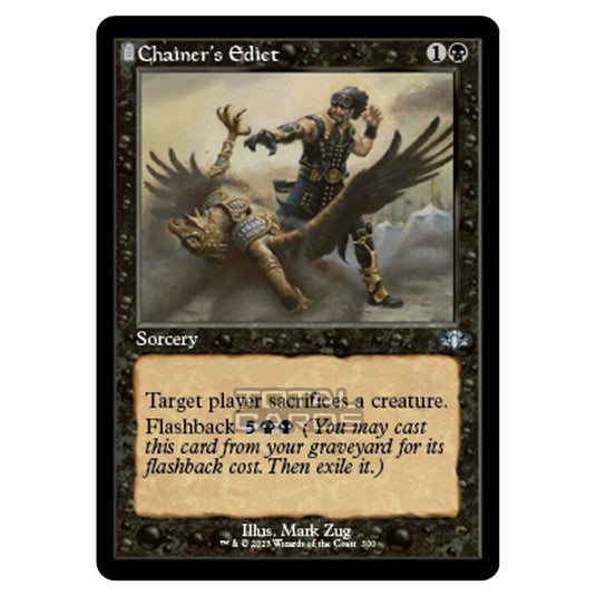 Magic The Gathering - Dominaria Remastered - Chainer's Edict (Retro Frame) - 300/261