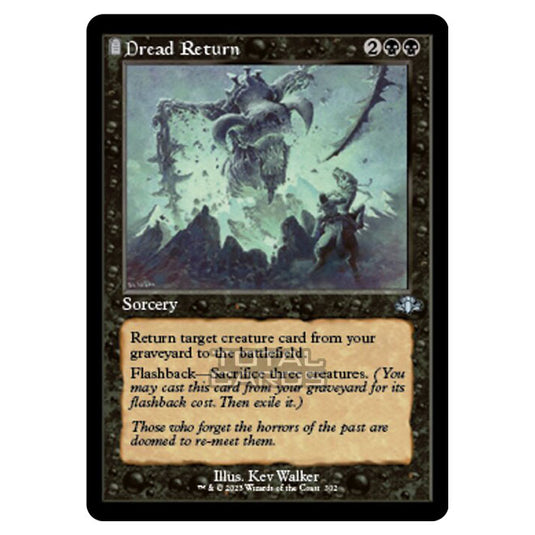 Magic The Gathering - Dominaria Remastered - Dread Return (Retro Frame) - 302/261