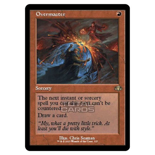 Magic The Gathering - Dominaria Remastered - Overmaster (Retro Frame) - 327/261