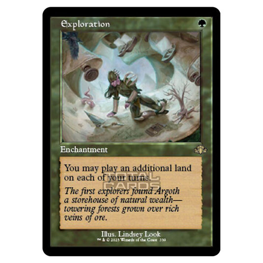 Magic The Gathering - Dominaria Remastered - Exploration (Retro Frame) - 339/261