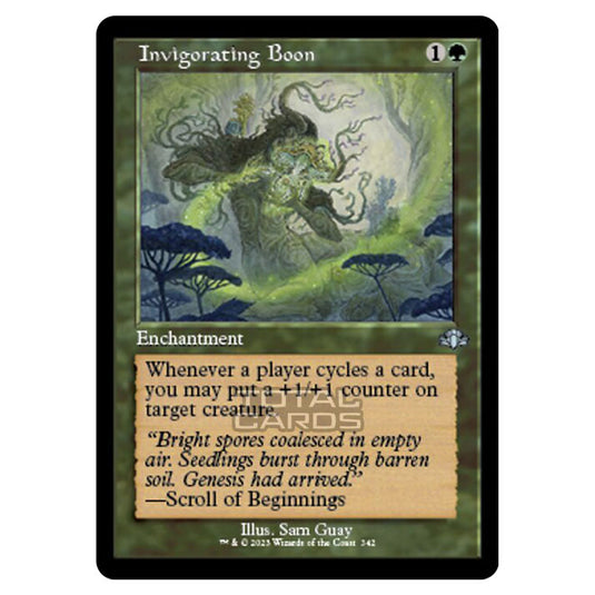 Magic The Gathering - Dominaria Remastered - Invigorating Boon (Retro Frame) - 342/261