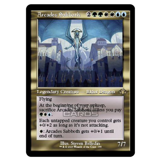 Magic The Gathering - Dominaria Remastered - Arcades Sabboth (Retro Frame) - 355/261