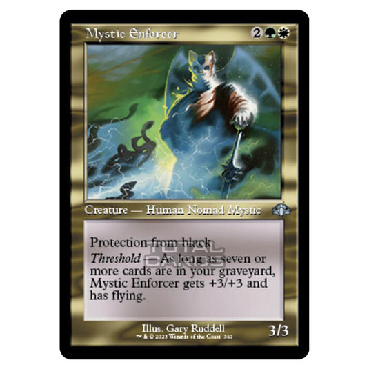 Magic The Gathering - Dominaria Remastered - Mystic Enforcer (Retro Frame) - 360/261