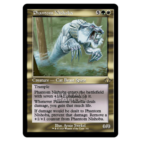 Magic The Gathering - Dominaria Remastered - Phantom Nishoba (Retro Frame) - 361/261